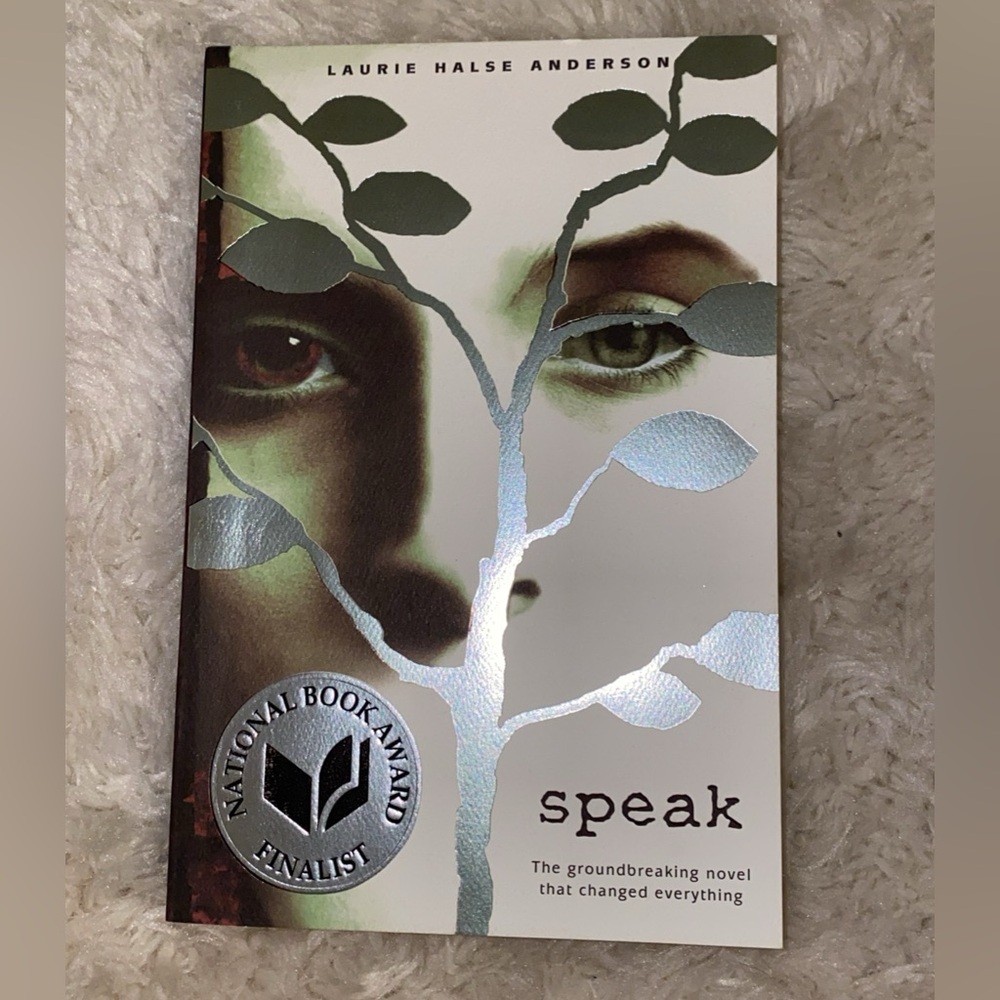 "Speak" by Laurie Halse Anderson book